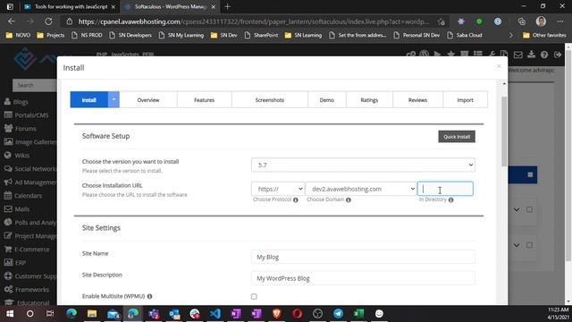 How to install Wordpress with Softaculous смотреть онлайн