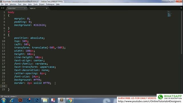 Css3 Button With Cool Hover Effects - Pure CSS Tutorials - Html5 Css3 Button Design смотреть онлайн