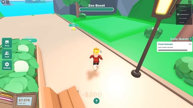 МОЙ СУПЕР ЗООПАРК С РЕДКИМИ ЖИВОТНЫМИ! MY ZOO ТАЙКОН ROBLOX смотреть онлайн