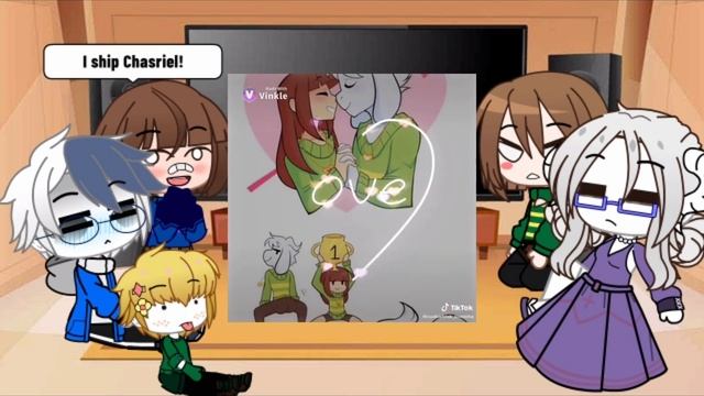 Undertale characters react to ships ||Gacha club смотреть онлайн