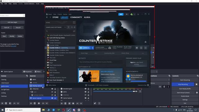 CS2 BLACK SCREEN FIX OBS STREAMING! #cs2 #obs #problem #fixed #csgo смотреть онлайн