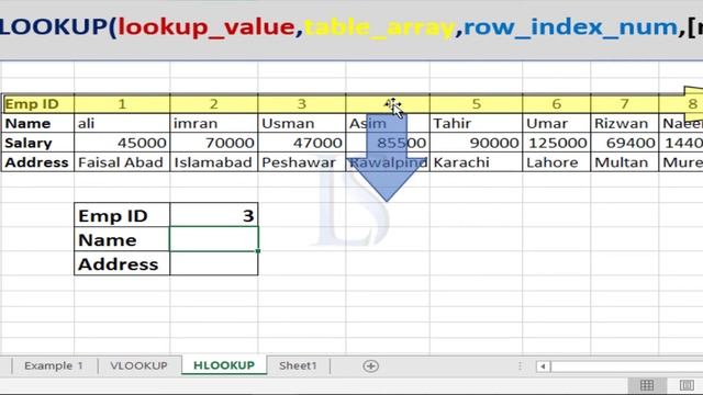 VLOOKUP vs HLOOKUP in Excel | Difference Between Vlookup and Hlookup смотреть онлайн