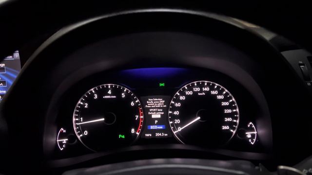 Lexus gs250 (Japan version) Changing language instrument panel on Japanese to English смотреть онлайн