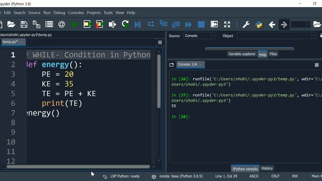 11.Section:Python|||Never miss“Function-WHILE”in Python |||Beginner!!!!! смотреть онлайн