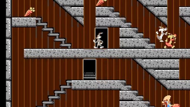 прохождение The Bugs Bunny Crazy Castle (nes) смотреть онлайн