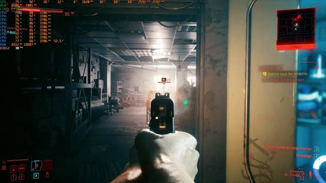 Cyberpunk 2077. RTX 2070 + I7 4770K framerate test смотреть онлайн