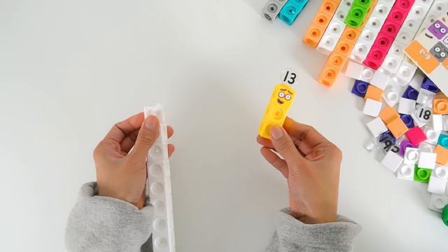 NUMBERBLOCKS TOYS Mathlink Cubes 1 to 20 | Numbers for Toddlers | Learn to Count for Kids | Math смотреть онлайн