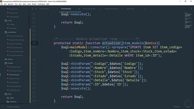 ? CURSO de PHP, MVC, MYSQL & POO - 81 CONTROLADOR para ACTUALIZAR datos de ITEMS (pt. 2) смотреть онлайн