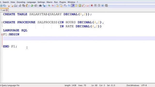 SQL Stored Procedure - Salary Calculations 1 смотреть онлайн