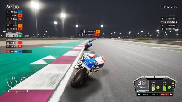 MotoGP 21 Career Mode 16: HUGE SAVE! -Moto2 @ Qatar (120% Difficulty) смотреть онлайн