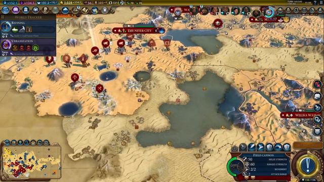 This city saw me coming and decided to cooperate - Civ 6 Desert World as Mali Part 11 смотреть онлайн