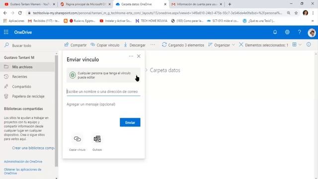 Gestionar archivos y carpetas en OneDrive de MicroSoft Office 365 смотреть онлайн