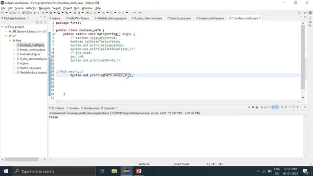 Math And Booleans In Java | Math | Booleans | Java Tutorial For Beginner|#10 смотреть онлайн