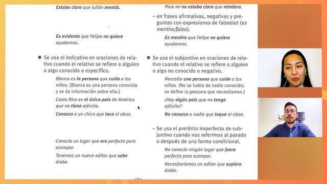 87 ? Contraste Entre Indicativo Y Subjuntivo ?? Gramática De Uso Del Español