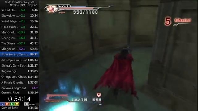 Dirge of Cerberus: Final Fantasy VII any% NA in 1:36:49 (WR) смотреть онлайн