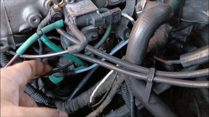 Исправление подключения и настройка вакуумной магистрали АКПП 722.3,722.4 Mercedes w140