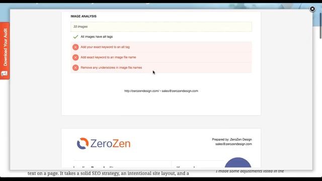 Website Audit SEO Report смотреть онлайн