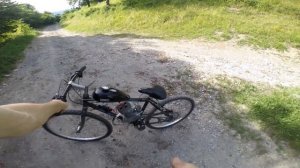 Мощный дырчик на 100 кубов??, валит не хуже мопеда !!! | Тест улучшенного мотора 100 кубов!