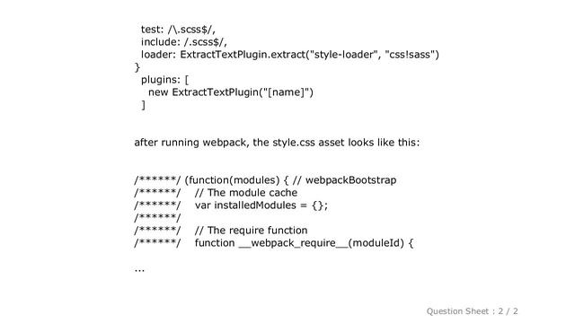 CSS : Can I build sass/less/css in webpack without requiring them in my JS? смотреть онлайн