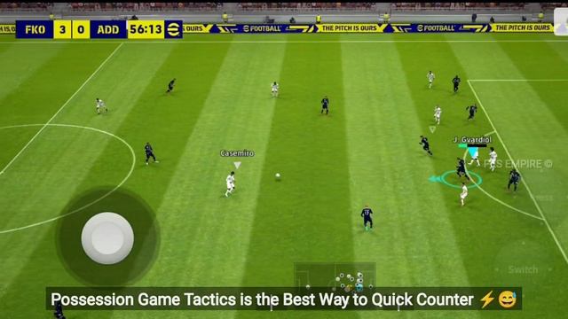 How to Use Possession Game x Triangle Tactics in eFootball 23 Mobile ? PES EMPIRE • смотреть онлайн