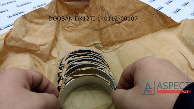 Вкладыш шатуна нижний DOOSAN DX12TI 140112-00107 BEARING, CONNECTING ROD смотреть онлайн