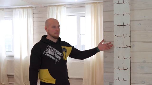 ОБЗОР ДОМА ИЗ ПРОФИЛИРОВАННОГО БРУСА ОТ КОМПАНИИ ДЕРЕВДОМ смотреть онлайн