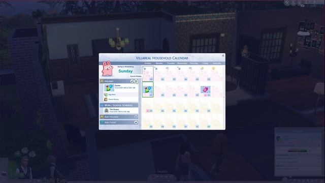 Spring in The Sims 4 Seasons: Easter Bunny Holiday смотреть онлайн
