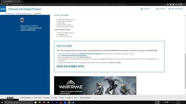 MINI GIVEAWAY #2 (Warframe DLC) смотреть онлайн