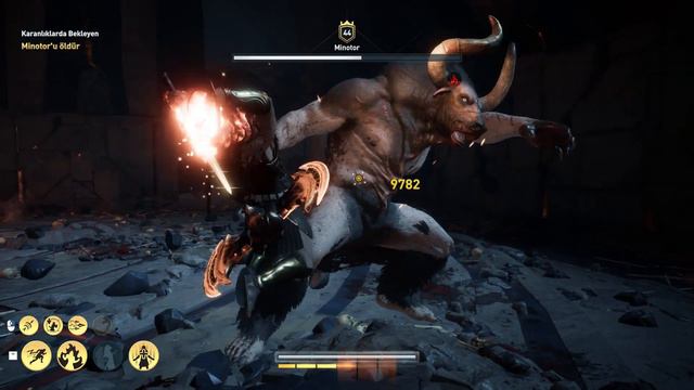 Assassin's Creed Odyssey Alexios vs Minotaur Fight смотреть онлайн