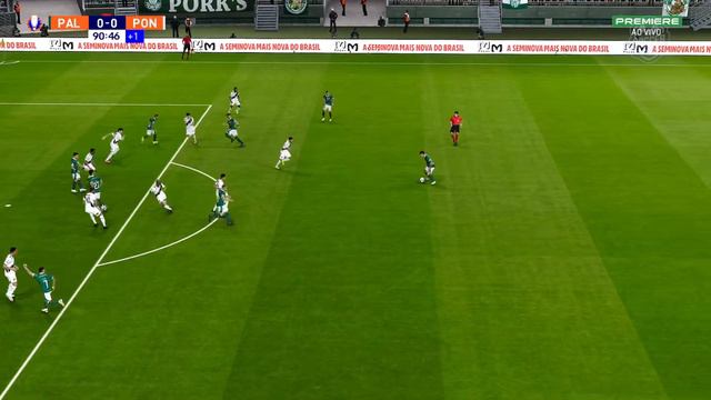 Palmeiras X Ponte Preta - COM IMAGEM - PAULISTÃO 2024! AO VIVO PES 2021 смотреть онлайн