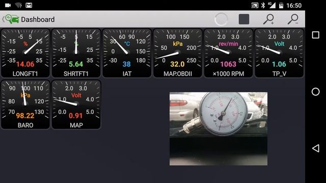 MAP sensor accuracy test 2 - Ford Focus 1.6 16V Zetec SE смотреть онлайн