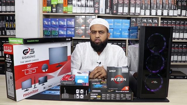 মাত্র ৩০ হজার টাকায় Ryzen 5 4600G Full PC Build । Freelancing & Gaming PC Price in BD 2023 смотреть онлайн