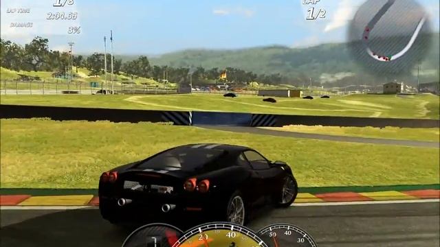 Free Games: Ferrari Virtual Race смотреть онлайн