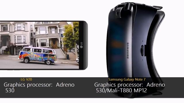Samsung Galaxy Note 7 vs LG V20 Compare смотреть онлайн