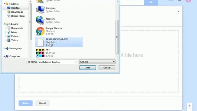 How To Upload A KML File To Google Maps