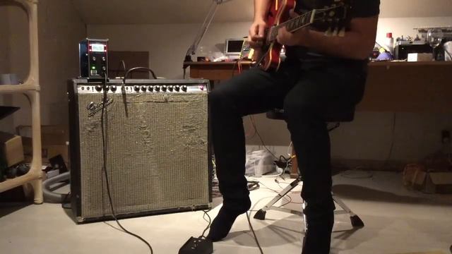 Schaffer Replica Tower on Fender Super Reverb with ES335 смотреть онлайн