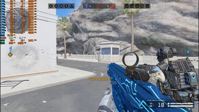 Тест Ryzen 5 3600+NVIDIA GeForce GT 740 в Warface