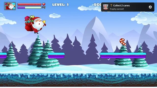 Easy 2 Minute Platinum Game - Christmas Run Trophy Guide - Stackable PS4, PS5 смотреть онлайн