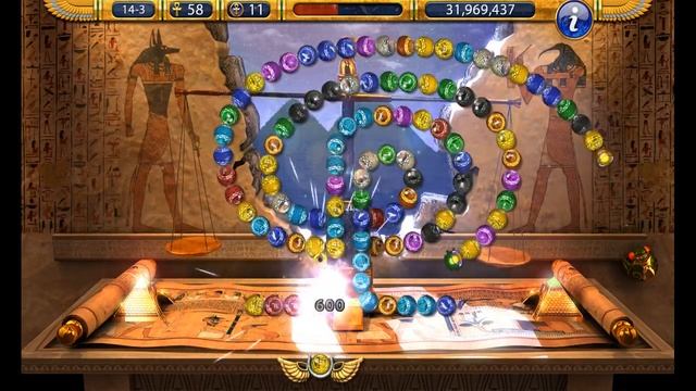 Luxor 2 HD Expert Mode Stage 14: An Expert Ending смотреть онлайн