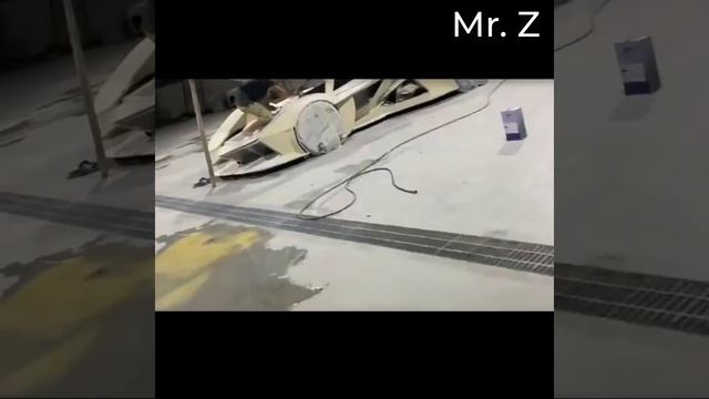 3 | Homemade Lamborghini V12 Vision GT | Car Painting Process.