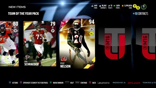 2 TOTY 1 PACK!!!!! TOTY BUNDLE! - Madden 16 Ultimate Team смотреть онлайн