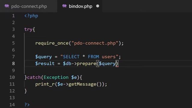 How to Bind MySQL Data Values using PDO - Become a PHP Master - 36 смотреть онлайн
