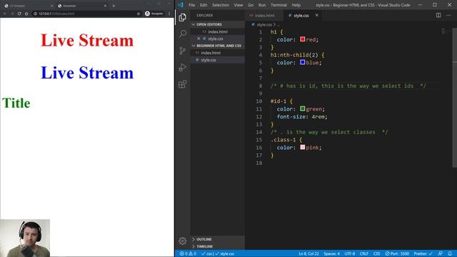 Answering Beginner HTML and CSS Questions ! смотреть онлайн