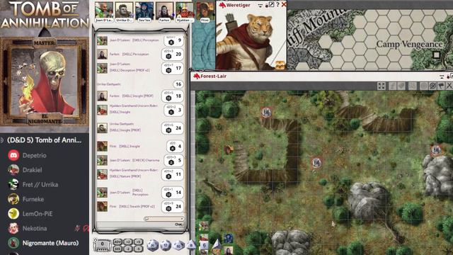 D&D 5e - La Tumba de la Aniquilación - Sesion 17 - Enucentro con el T-Rex zombie, vomita zombies. смотреть онлайн