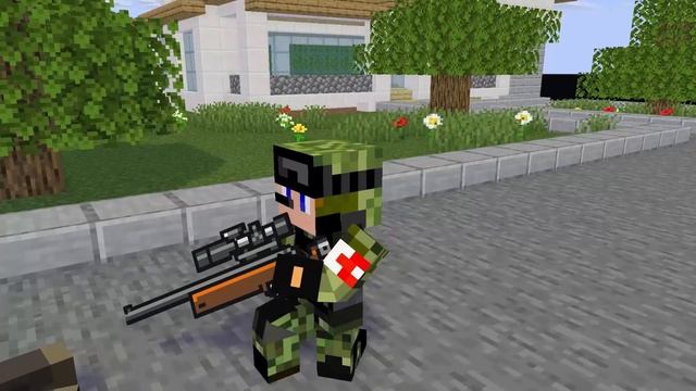 Monster School :SQUID GAME | GREEN LIGHT, RED LIGHT CHALLENGE | MEDUSA ROBOT - Minecraft Animation смотреть онлайн