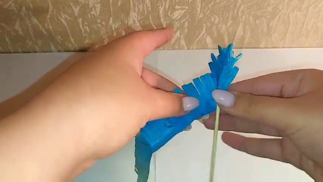 Лаванда из бумаги / Очень просто / 4 минути смотреть онлайн