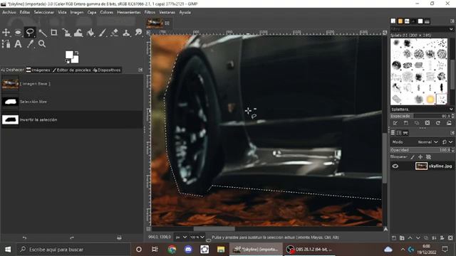 Como hacer efecto difuminado de fondo (BLUR) en GIMP смотреть онлайн