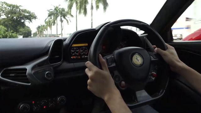 Ferrari 458 Italia with IPE F1 Exhaust (4.5-Liter V8) | POV Test Drive in Malaysia смотреть онлайн