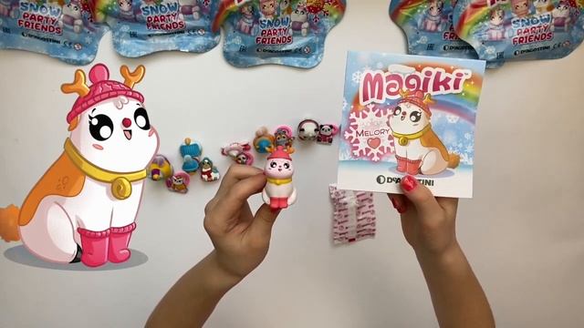 Маджики Снежные друзья (Magiki Snow Party Friends), DeAgostini 2021. Обзор от Зверушки на Опушке