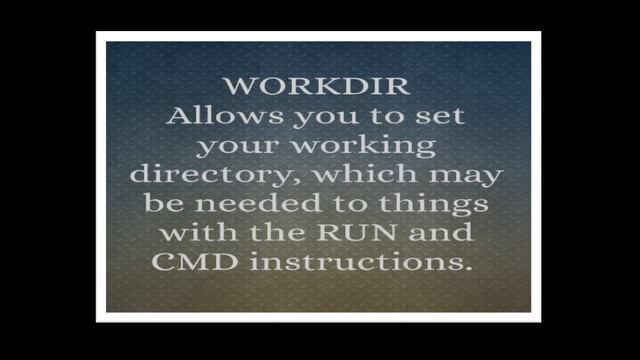 Docker Instructions смотреть онлайн